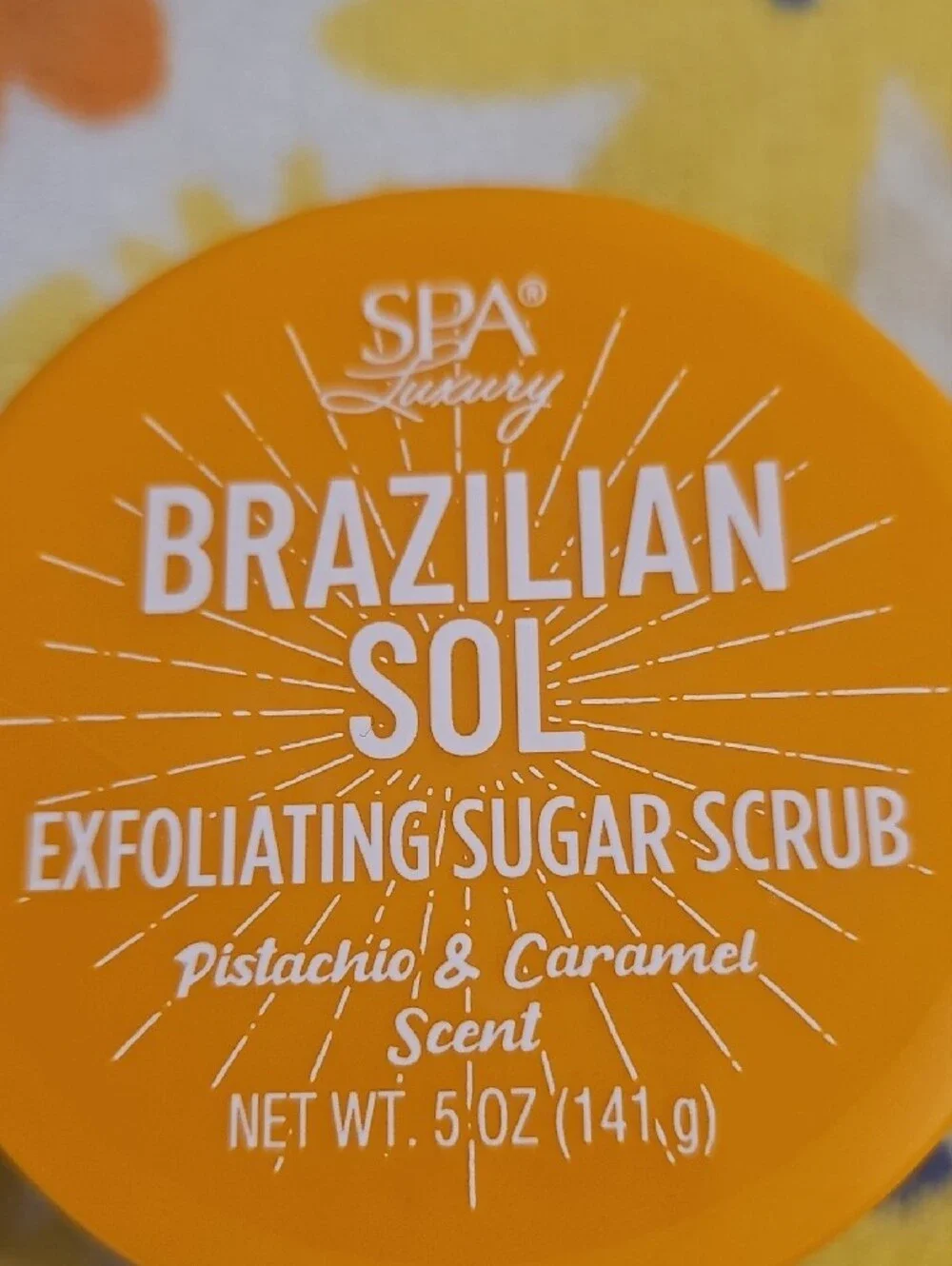 Exfoliating Sugar Scrub - Orange (Pistachio & Caramel)